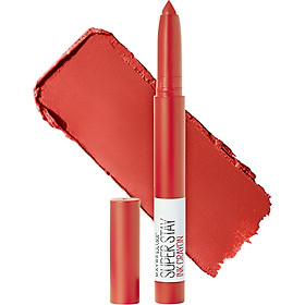 Son bút chì mịn lì 8h lâu trôi Maybelline New York Super Stay Ink Crayon Lipstick 1.2g