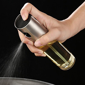 Bình Xịt Dầu Ăn Thân Thuỷ Tinh Đầu Xịt Inox - Hàng Chất Lượng