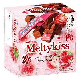 Meiji Meltykiss Socola nhân dâu 56g