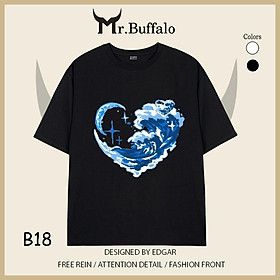 Áo Thun Đôi, Cặp Mr.Buffalo Tshirt Cotton 100% có bigsize Unisex Loca