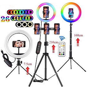 Mua Đèn livestream nhiều màu RGB chụp ảnh makeup quay tiktok
