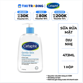 Sữa Rửa Mặt Dịu Nhẹ Cetaphil 473ML - 101322803