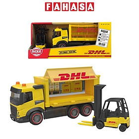 Đồ Chơi Mô Hình Xe Tải DHL Heavy Loader Truck - Dickie Toys 203744027