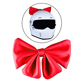 Motorcycle Helmet Butterfly Knot  Helmet  Decor Accessory