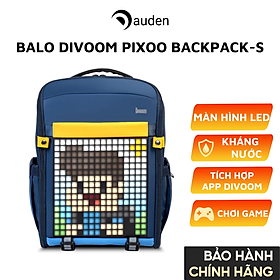 Balo Divoom Pixoo Backpack-S màn hình LED thông minh, sáng tạo, bảo hành 12 tháng - Hàng chính hãng