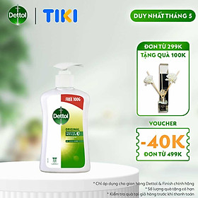 Nước rửa tay diệt khuẩn Dettol - Chai 500g