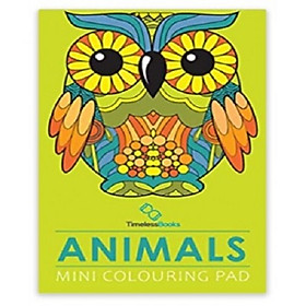 Mini Colouring Pad - Animals - Công Ty Cổ Phần Tri thức Văn Hóa Sách Việt Nam