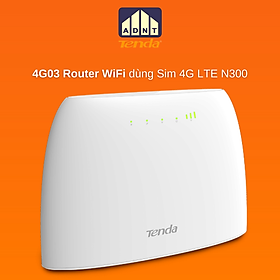 Bộ phát wifi sử dụng sim 4G Router 4G03 Tenda hàng chính hãng