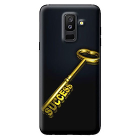 Ốp lưng cho Samsung Galaxy A6 Plus 2018 nền chìa khoá 1 - Hàng chính hãng