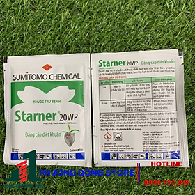 Thuốc trừ bệnh, Đặc trị vi khuẩn Starner 20WP - gói 30g, gói 100g