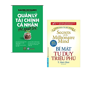 Hình ảnh Combo 2 Cuốn Sách Tư Duy Trong Kinh Doanh / Quản Lí Tài Chính : Quản Lí Tài Chính Cá Nhân Cho Người Trẻ + Bí Mật Tư Duy Triệu Phú (Tái Bản)