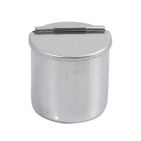 Dressing Jar - Stainless Steel canister for Sterilization Disinfection - Cotton Ball Container, 5cm/8cm