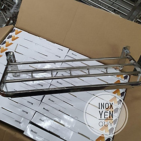 Mua INOX304 Giá Treo Khăn Phòng Tắm INOX SUS304 lắp đặt dán tường hoặc khoan