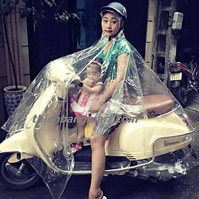 Mua ÁO MƯA TRONG SUỐT ĐI XE MÁY