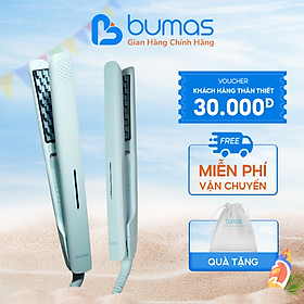Máy Dập Phồng Chân Tóc BUMAS H8 - Máy Dập Lưỡi Vuông Bấm Phồng Chân Tóc - Phủ Protein Thực Vật - Hạn Chế Hư Tổn Nhiệt - Hàng Chính Hãng