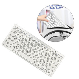 Stylish Wireless Bluetooth Keyboard  Thai 78 Keys, Lightweight And Compact