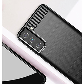Ốp lưng chống sốc Vân Sợi Carbon cho Samsung Galaxy S21, S21 Plus, S21 Ultra