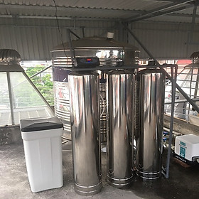 THIẾT BỊ XỬ LÝ NƯỚC SINH HOẠT ĐẦU NGUỒN CAO CẤP CTH 1054C - AUTO - INOX