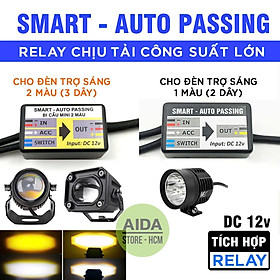 Tặng Công Tắc – Mạch Auto Pasing 10 Chế Độ Thông Minh Cho Các Loại Đèn Trợ Sáng