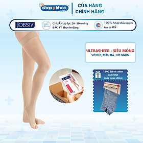 Vớ y khoa đùi JOBST UltraSheer - Siêu Mỏng hỗ trợ điều trị giãn tĩnh mạch chân