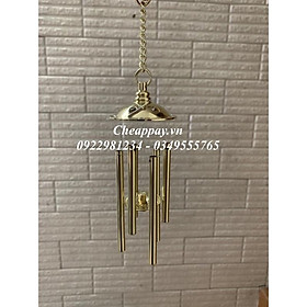 Mua Chuông Gió Đồng Phong Thủy 6 Thanh Loại Dày (ảnh chụp thật sản phẩm)