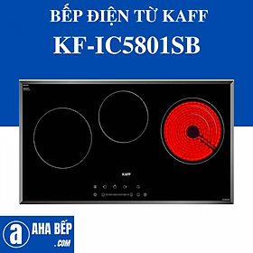 Bếp điện từ kết hợp đa vùng nấu KAFF KF-IC5801SB - Hàng chính hãng