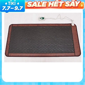 Thảm đá nóng hàn quốc, tăng miễn dịch cơ thể, ion âm, hồng ngoại 80 x170 - giao mẫu ngẫu nhiên