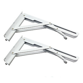 Mua Bộ giá đỡ Ke bàn gấp treo tường thông minh thép sơn tĩnh điện cao cấp  Tiết kiệm không gian  Chịu tải lên đến 60kg  Tặng kèm tất cả phụ kiện vít nở  Hàng chính hãng