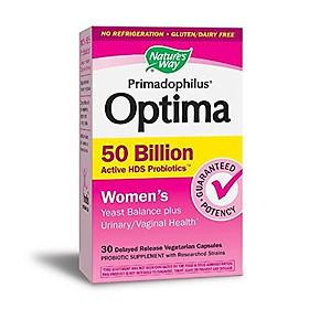 Fortify Optima Women's 50 Billion Probiotic, Acidophilus, 30 Count (Packaging May Vary)