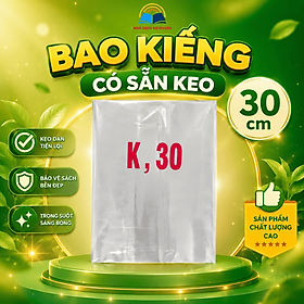 10 Tờ Bìa Bao Kiếng Kích Thước 30cm – Bảo Vệ Sách Vở Sáng Mới