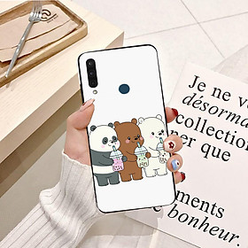 Ốp lưng điện thoại VSMART JOY 3 viền silicon dẻo hình Gấu Trắng Vui Vẻ - Hàng chính hãng