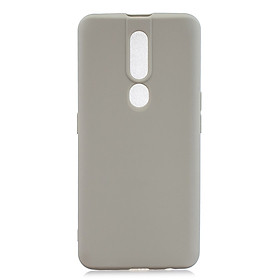 For OPPO F11 pro Lovely Candy Color Matte TPU Anti-scratch Non-slip Protective Cover Back Case