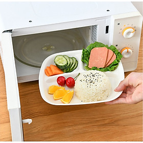 Khay chia 3 ngăn cho bé ăn dặm nội địa Nhật Bản