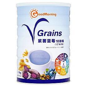 Bột ngũ cốc dinh dưỡng Vgrains Goodmorning Malaysia, hộp 1Kg