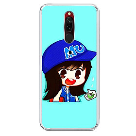 Ốp lưng dẻo cho điện thoại Xiaomi Redmi 8 - 0189 COUPLE01GIRL - Hàng Chính Hãng