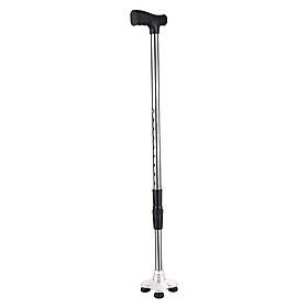 Walking Cane Comfortable Grip Non Slip Lightweight Adjustable for Adults