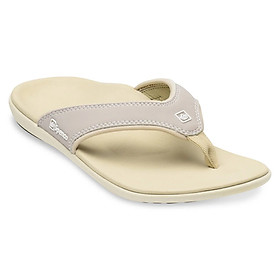 Dép xỏ ngón sức khỏe nữ Spenco Stone Nubuck - pôm vòm chân goảm đau gót, đau gối