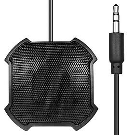 Stereo Omnidirectional Capacitance Microphone Microphone Microphone 3.5Mm Connector For Conference Business Conference Desktop Computer