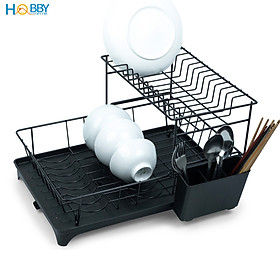 Kệ chén đa năng 2 tầng sắt sơn tĩnh điện Hobby home decor KC7