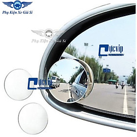 Bộ 2 Gương Cầu Lồi Gắn Kính Hậu Ô Tô Xóa Điểm Mù  MS2881 - Tặng 01 Móc Gắng Chìa Khóa Xe Ngẫu Nhiên