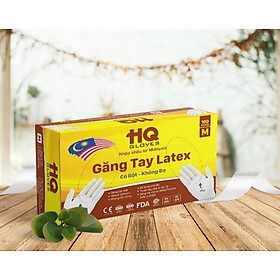 Mua Găng Tay Y Tế HQ Gloves  Có Bột Không Bo  Hộp 100 Cái