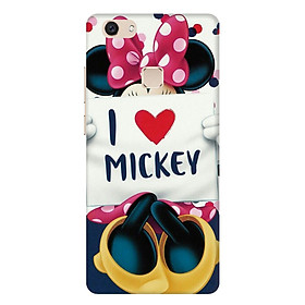 Ốp Lưng Dành Cho Điện Thoại Vivo V7 Plus I Love Mickey