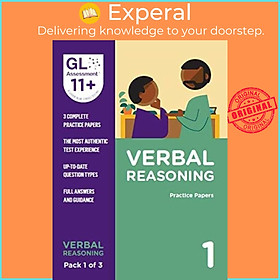 Sách - 11+ Practice Papers Verbal Reasoning Pack 1 (Multiple Choice) by GL Assessment (UK edition, paperback)