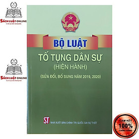 Ảnh bìa Bộ Luật Tố Tụng Dân Sự (Hiện Hành) (Sửa đổi, bổ sung năm 2019) - Tái bản năm 2020