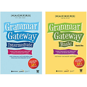 Nơi bán Combo 2 Cuốn: Hackers Grammar Gateway Basic + Intermediate - Giá Từ -1đ