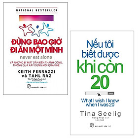 Nơi bán Combo Nếu Tôi Biết Được Khi Còn 20 và Đừng Bao Giờ Đi Ăn Một Mình - Giá Từ -1đ