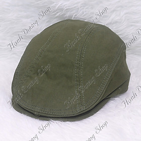 Nón beret bít đuôi, thiết kế mỏ vịt độc đáo, quà tặng cho người trung niên, vòng đầu 58cm - Hạnh Dương
