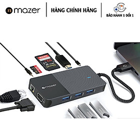 Mua Cổng Chuyển Đổi Mazer Multimedia Pro Hub 10-in-1 USB-C - Hàng Chính Hãng