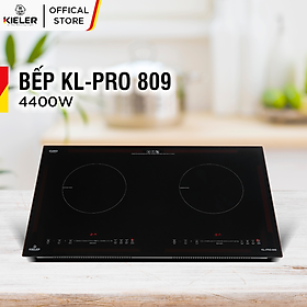 Mua Bếp điện từ đôi Kieler KL-PRO809 mặt kính Euro Kieler Platinum  Bếp điện từ có chế độ cảm ứng chống tràn 4400W - Hàng Chính Hãng