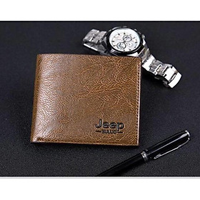 Ví da nam Jeep thời trang